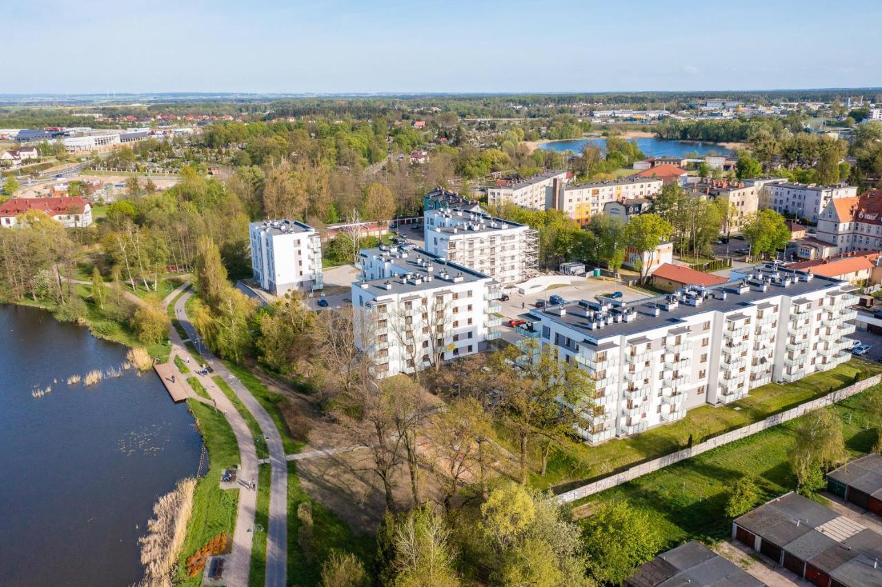 River View - Widok Na Wode, Parking W Hali, Winda, 3Pok I 5 Lozek, Klima, Netflix I Max, Centrum Iława Kültér fotó